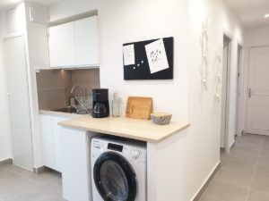 Transformation d'un appartement en colocation à Toulouse - Cuisine après