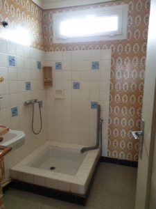 Transformation d'un appartement en colocation à Toulouse - Salle de bains avant