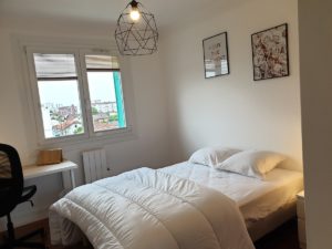 Transformation d'un appartement en colocation à Toulouse - Chambre