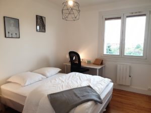 Transformation d'un appartement en colocation à Toulouse - Chambre